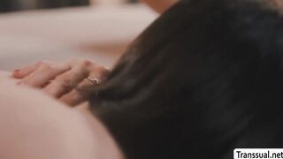 Sexy Penny Barber pounded by TS bigcock
