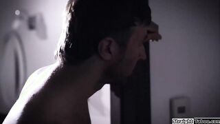 Jealous babe gets fucked by stepmoms bf