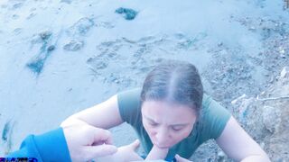 Stepson cheats with stepmom on the beach