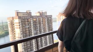 "What if someone sees it?" persuaded a neighbors to suck