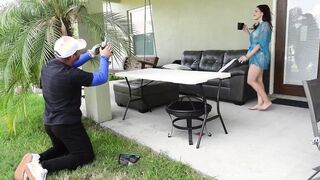 Cheating Wifey Fucks Gardener