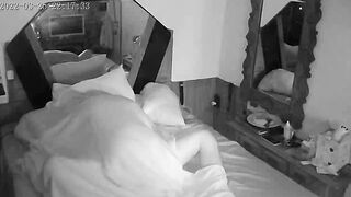 My ex-wife wakes me up talking inside my ear Today