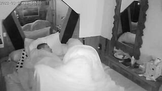 My ex-wife wakes me up talking inside my ear Today