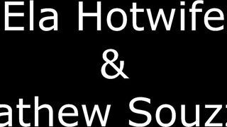 Mathew Souzza gets swallowed by nerdy professor Ela Hotwife goddess