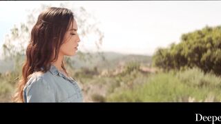 Deeper.Hippy Kelsi Monroe shows businessman the wild life