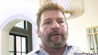 Naughty transgender Brittney Kade give stepdad a lesson
