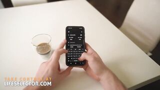 pov - Darcy Dark masturbating 19 yo craves penis for first