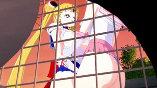 Sailor Moon Dyke - Usagi Tsukino x Chibiusa