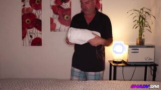 two for one Unique at Shady Spa – Double Fellatio