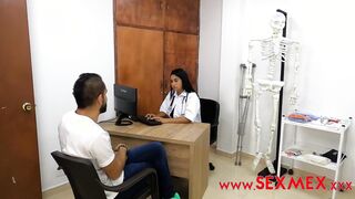 Camila Costa helps his patient to got a boner