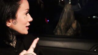 Vehicle To Outside Wc Then Banged LONG TIT HUGE BOOTY