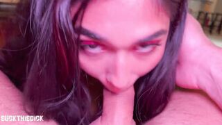 Good Hispanic Reina Rae Returns & Swallows Daddy's Cum
