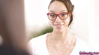 Bella Rolland's first lesbian fuck