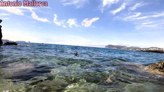 Fucking A Slender 18 bimbos Inside A Outdoors Naked Beach