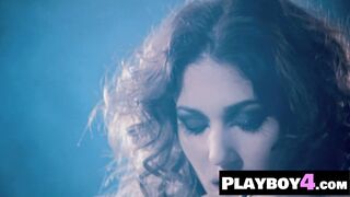 Kinkiy petite babe rode big teddy bear