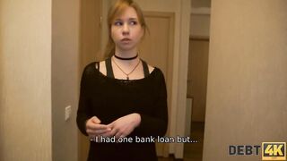 DEBT4k. Sex with loan shark is the only way for minx to avoid problems