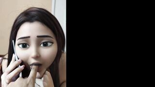 Talking on Call with my Hubby while I Suck my