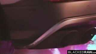 BLACKED RAW Race vehicle party turns in out of control
