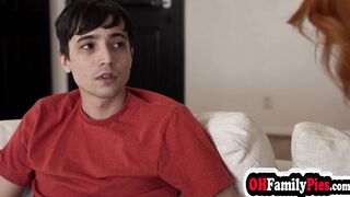 Bumped stepbro needs comfort from teen