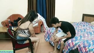 Desi goddess college madam crazy hot XXX sex with young college girl!!