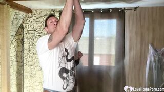She adores getting slammed rough from behind