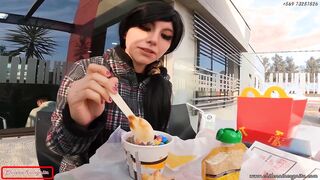 Famous Hispanic Youtuber goes to McDonald's and ends up with