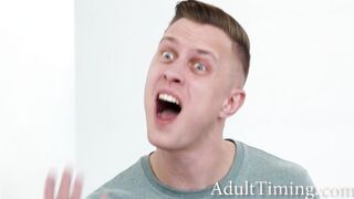 Huge Hooters Step Cougar Teaches Son A Lesson