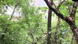 Insane bj into outdoors from yummy Olivia