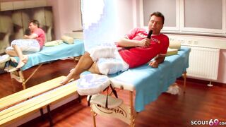 Real German Swinger Lovers talk to Plowed into front of Camera