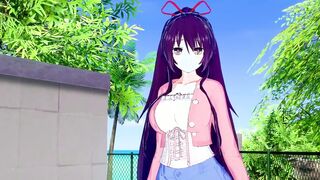 tohka x itsuka shido sex inside road