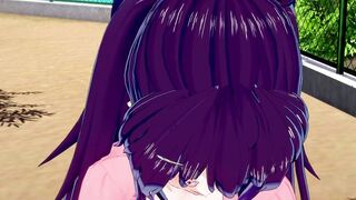 tohka x itsuka shido sex inside road
