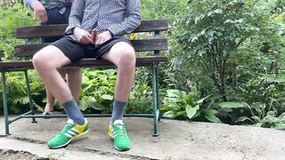 Natural breasted stepmom made me cum public