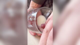 Bombshell Milf gets her huge natural titted drained!