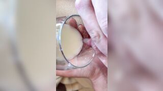Bombshell Milf gets her huge natural titted drained!