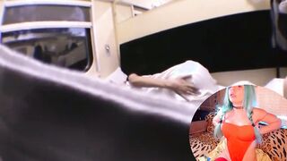 cougar MASTURBATES ON THE TRAIN - CHINESE REACTION