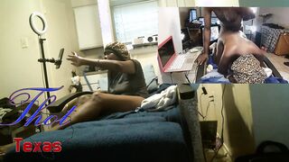 Thot into Texas - Ms African Plump Breasts ll to Herself Real Amateur Bombshell Cougar