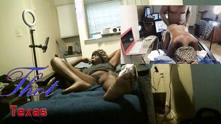 Thot into Texas - Ms African Plump Breasts ll to Herself Real Amateur Bombshell Cougar