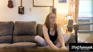 Live with red head wifey