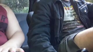 Married ran out of cash and had to pay for Uber with a fellatio