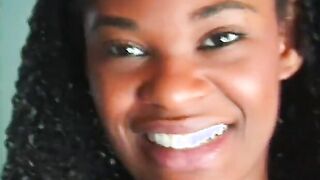 Lusty dyke moans as her snatch gets licked vigorously