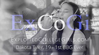 EXCOGI - Small Teens Dakota Tyler Takes two Dicks and