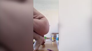 Nude painting with KittieNoOne