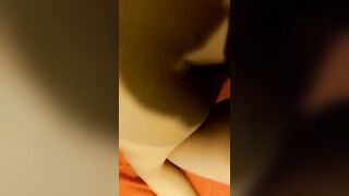 Freaky Eastern sluts gets cummed and blows his cock clean
