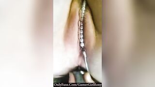 Roxy fucker her butt with dildos. Lee finishes with anal