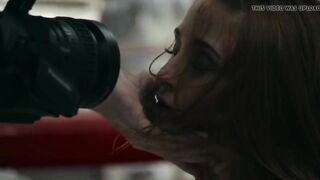 Lover give into and offer a hand job while studying