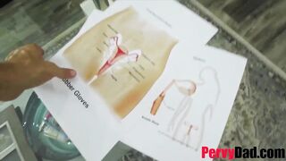 Teaching My Step Daughter About Male Parts- Leia Rae