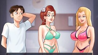 Summertime Saga Cap 42 - Fucking My Mistress and Her Friends