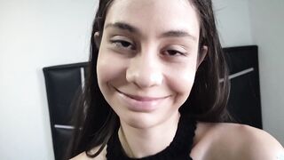 Perverted step-daughter harasses her stepfather