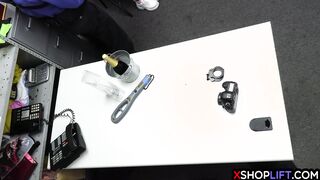 Columbian thief fucked in cops office