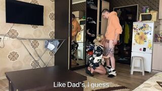Stepson, cum, but not into me!
